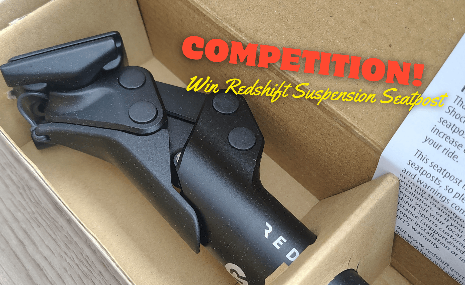 Competition - win Shockstop Suspension Seatpost by Redshift (Closed!)